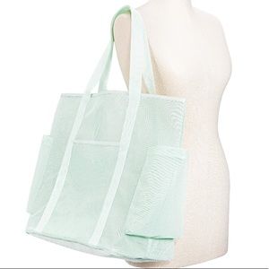 Mossimo Supply Co. Soft Mesh Tote in Aqua